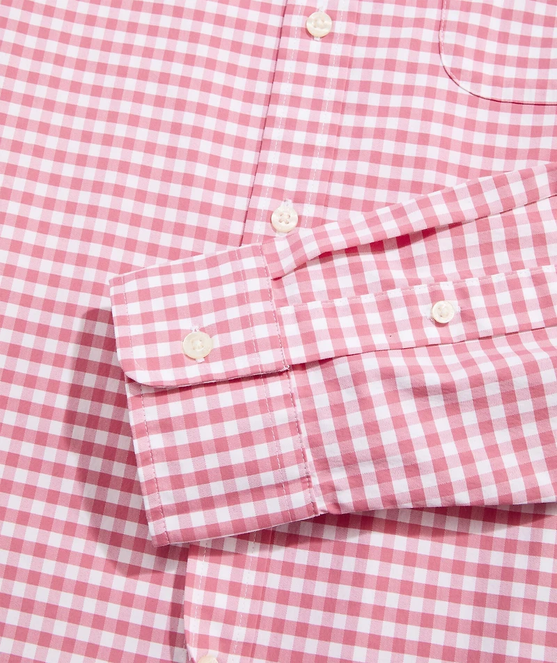 Skysail Gingham Performance Cotton Shirt