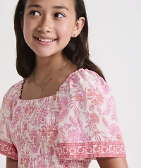 Girls' Lena Smocked Dress