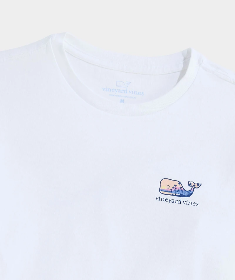 Boys' Palm Tree Whale Short-Sleeve Tee
