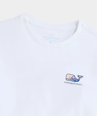 Boys' Palm Tree Whale Short-Sleeve Tee