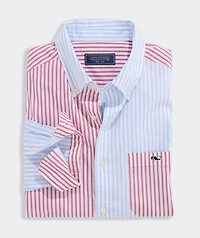 Seabird Stripe Perfect Wash Poplin Party Shirt