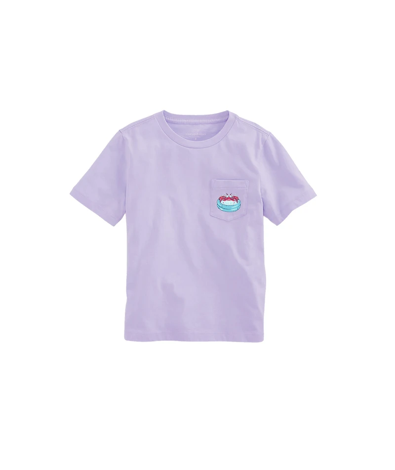OUTLET Kids' Crab Dip Short-Sleeve Pocket Tee