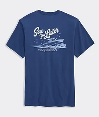 Sea Ya Later Short-Sleeve Pocket Tee