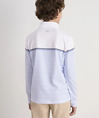 Boys' Striped Sankaty Quarter-Zip