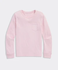 Girls' VV 98 Football Long-Sleeve Pocket Tee