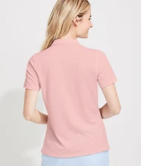 OUTLET Women's Short Sleeve Pique Polo