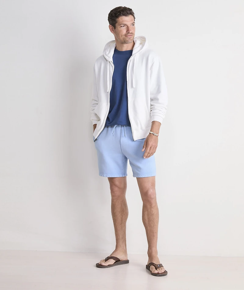 7 Inch Surf Terry Pull-On Shorts