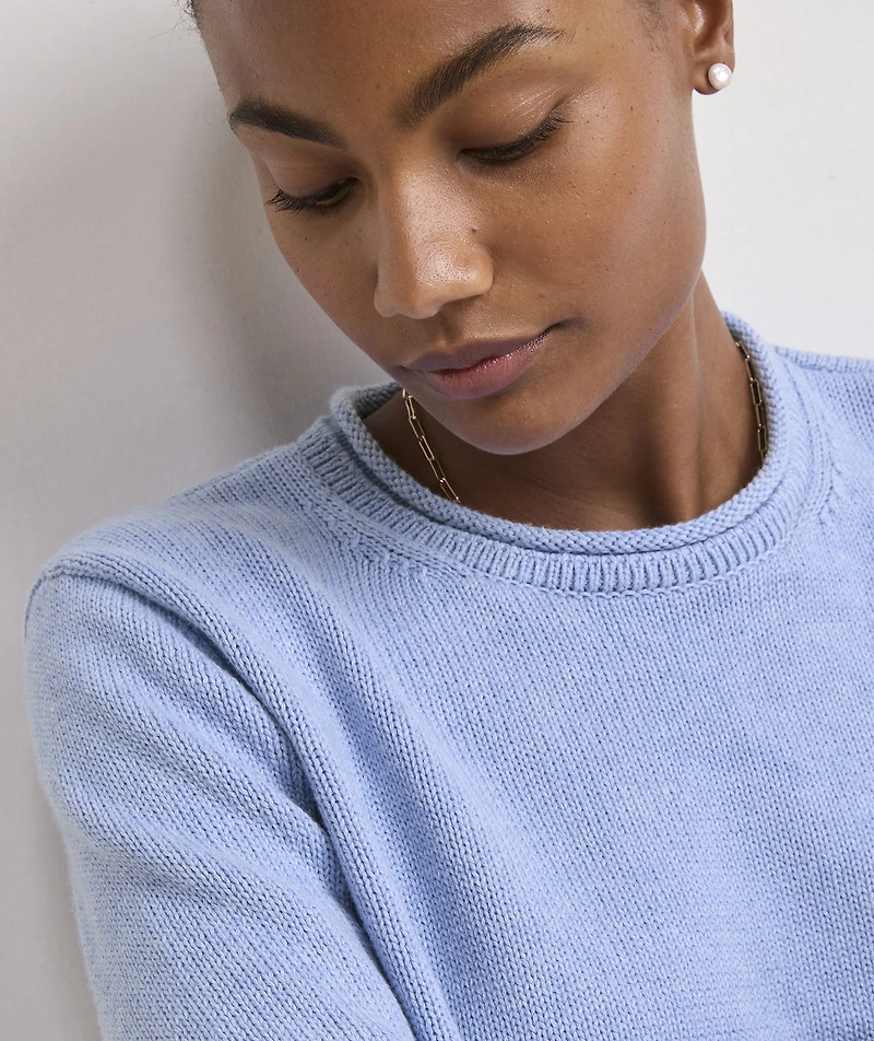 Katie Cotton Rollneck Sweater