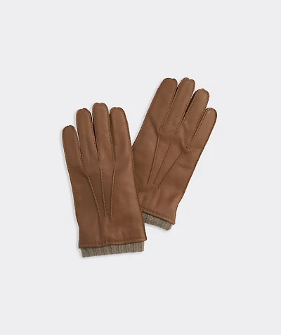Cashmere Lined Leather Gloves