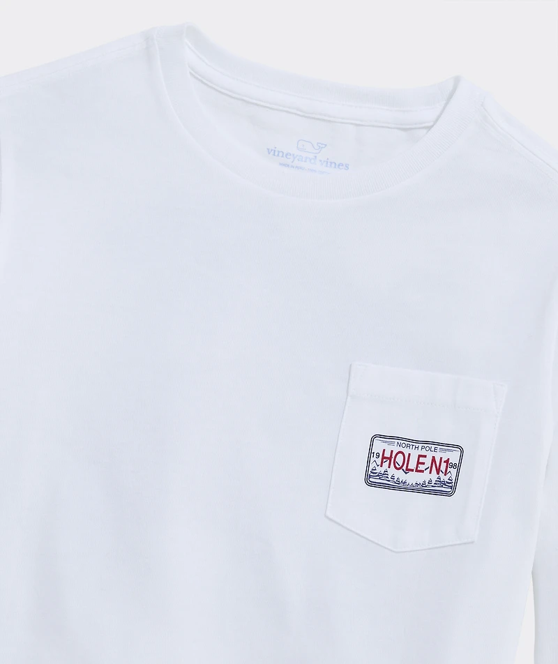 Boys' Best Christmas By Par Long-Sleeve Pocket Tee