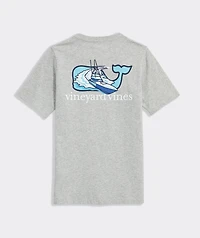 Boys' Sportfisher Whale Short-Sleeve Pocket Tee