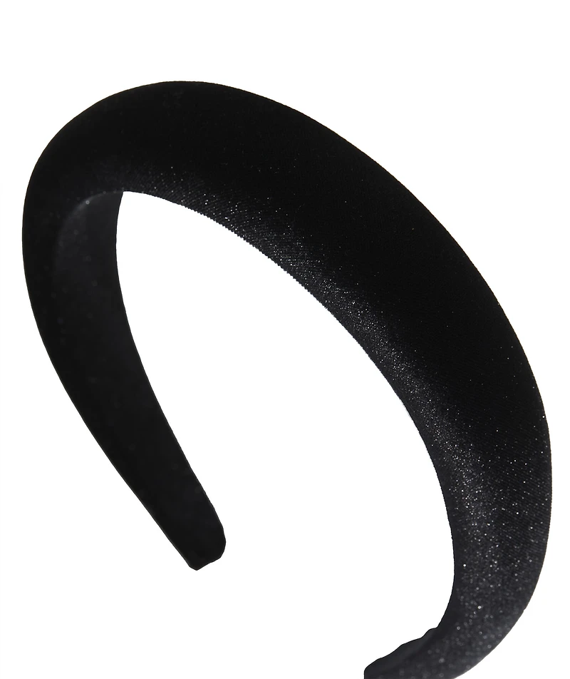 OUTLET Velvet Puff Headband