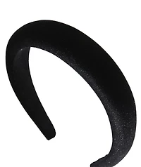 OUTLET Velvet Puff Headband