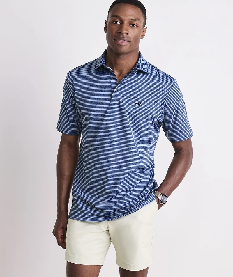 Bradley Stripe Sankaty Performance Polo