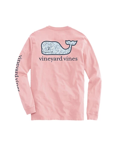 OUTLET Flurra Floral Whale Long-Sleeve Pocket Tee