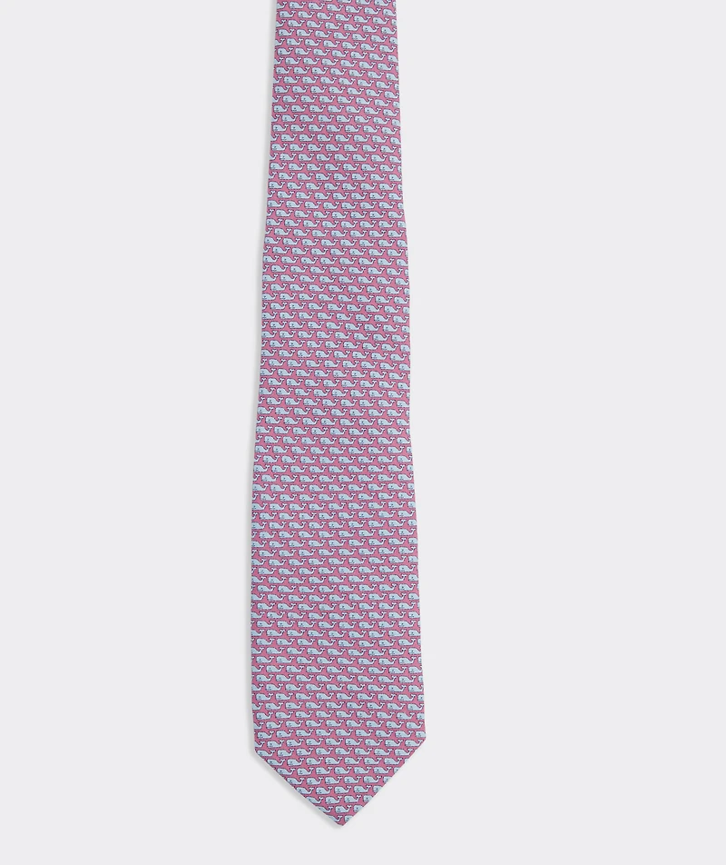 Boys' Vineyard Whale Silk Tie