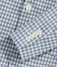 White Bay Gingham Wool Blazer