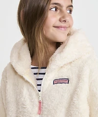 Girls' Teddy Fleece Full-Zip Hoodie