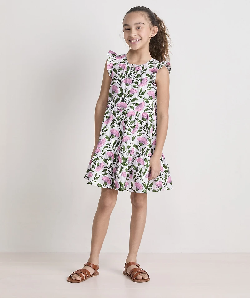 Girls' Evie Poplin Dress