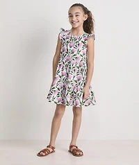 Girls' Evie Poplin Dress