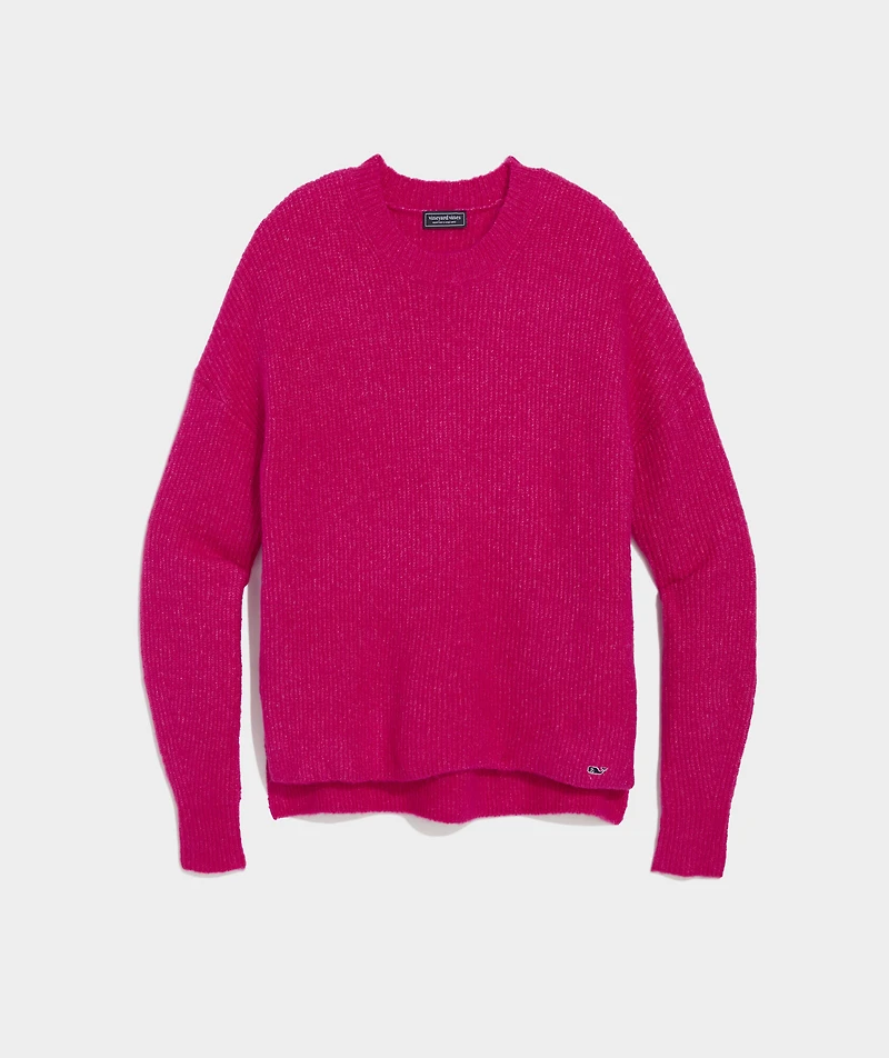 Ribbed Crewneck Sweater