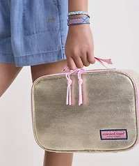 Girls' Metallic Lunch Bag