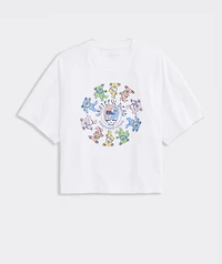 Women's Grateful Dead x vineyard vines Dancing Bears Boxy Tee