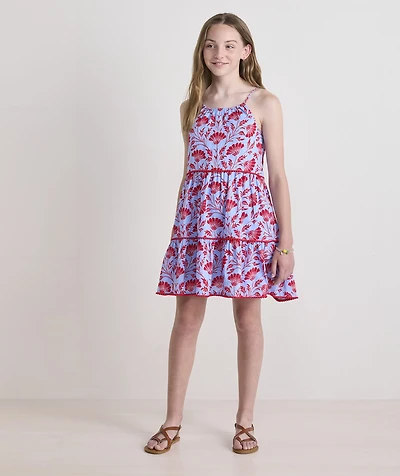 Girls' Kalli Clip Dot Dress