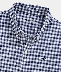 Boys' Mainsail Gingham Featherweight Performance Shirt