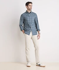Plaid Performance Cotton Shirt