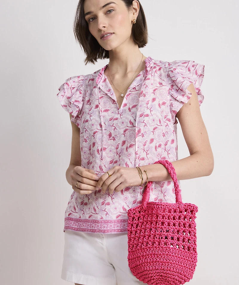 Knotted Bucket Bag