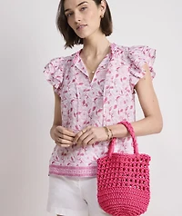 Knotted Bucket Bag