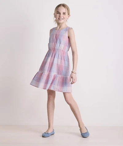 Girls' Mia Seersucker Dress