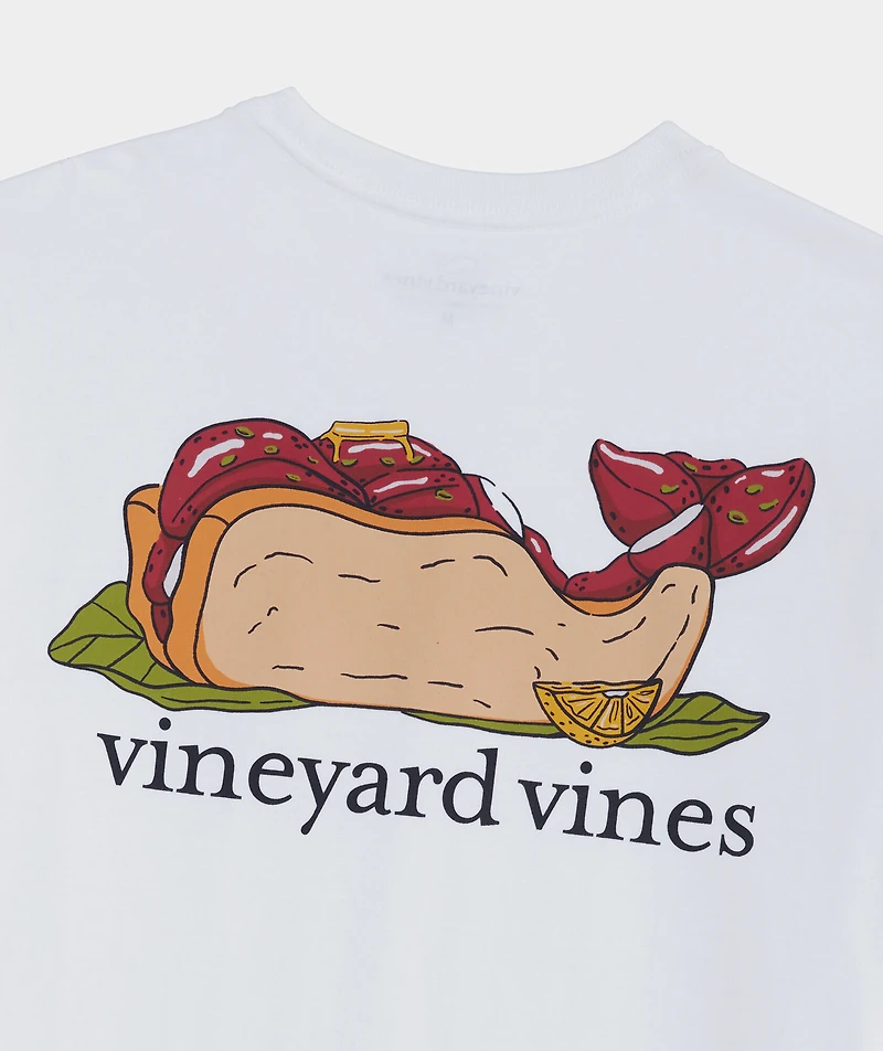 OUTLET Lobster Roll Whale Short-Sleeve Pocket Tee