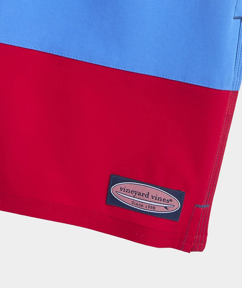 Boys’ Colorblock Chappy Swim Trunks