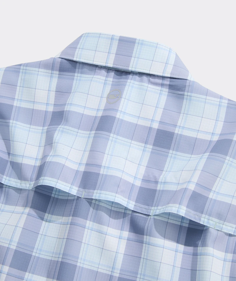 Largo Plaid Performance Harbor Shirt