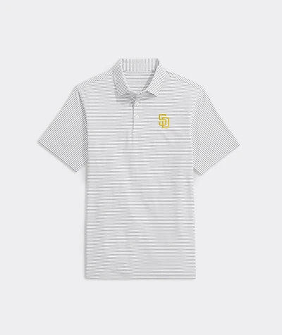 San Diego Padres Bradley Stripe Sankaty Polo