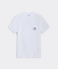 OUTLET Santa's Vacation Short-Sleeve Pocket Tee