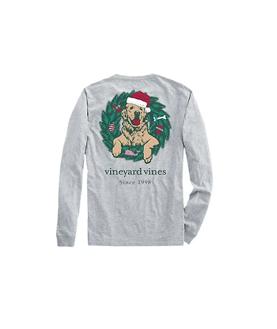 OUTLET Golden Wreath Long-Sleeve Pocket Tee