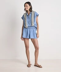 Margo Chambray Top
