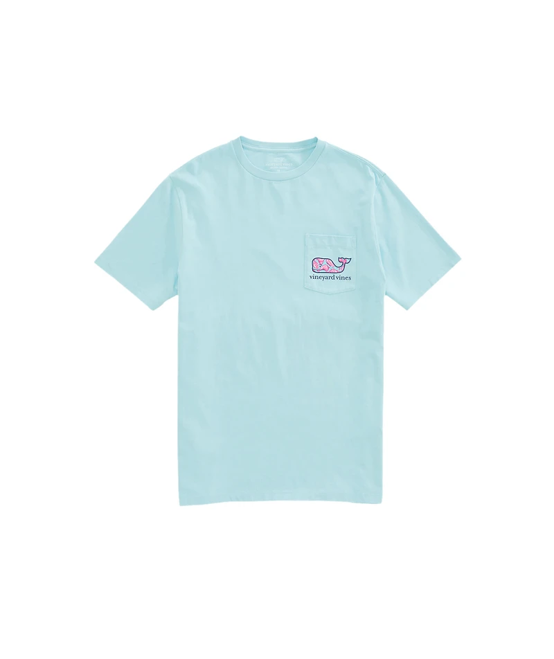 OUTLET Ocean Shells Whale Short-Sleeve Pocket Tee