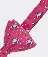 Crab Silk Bow Tie