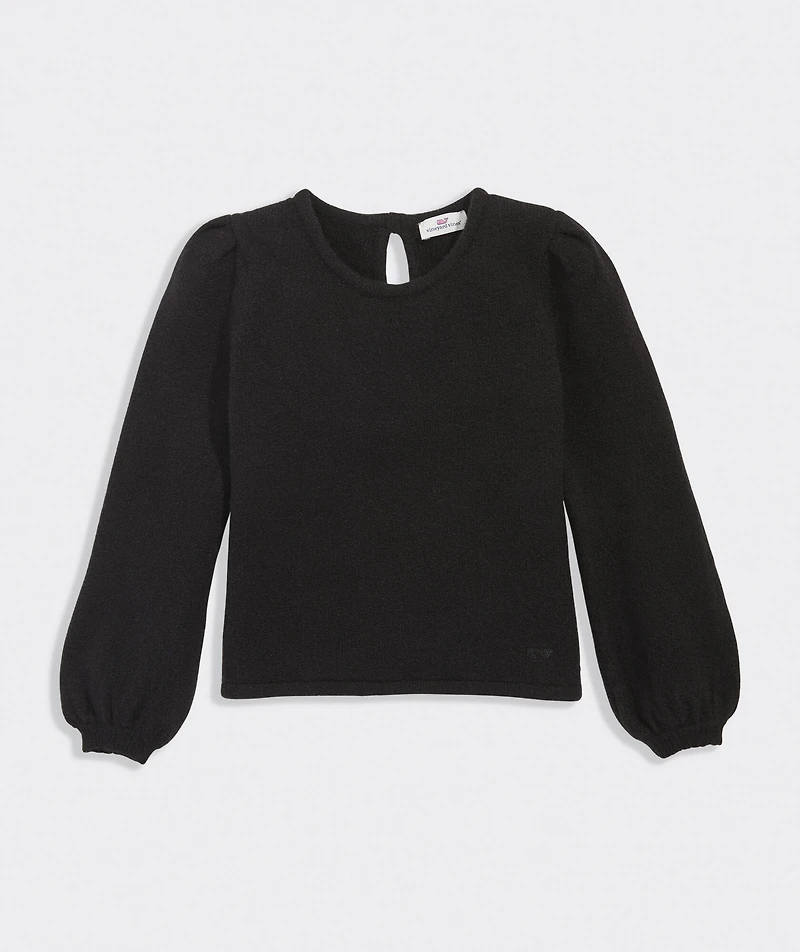 Girls' Bow-Back Sweater