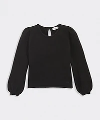 Girls' Bow-Back Sweater