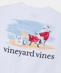 OUTLET Santa's Vacation Short-Sleeve Pocket Tee