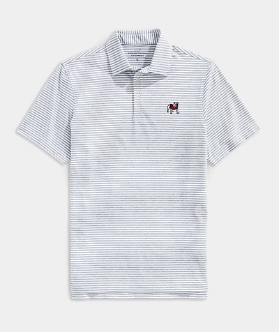 University of Georgia Winstead Stripe Sankaty Polo