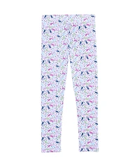 OUTLET Girls' Tiny Diamond Whales Printed Legging