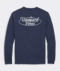 vineyard vines Golf Flag Long-Sleeve Pocket Tee