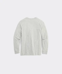 Boys' Textured Football Whale Long-Sleeve Tee