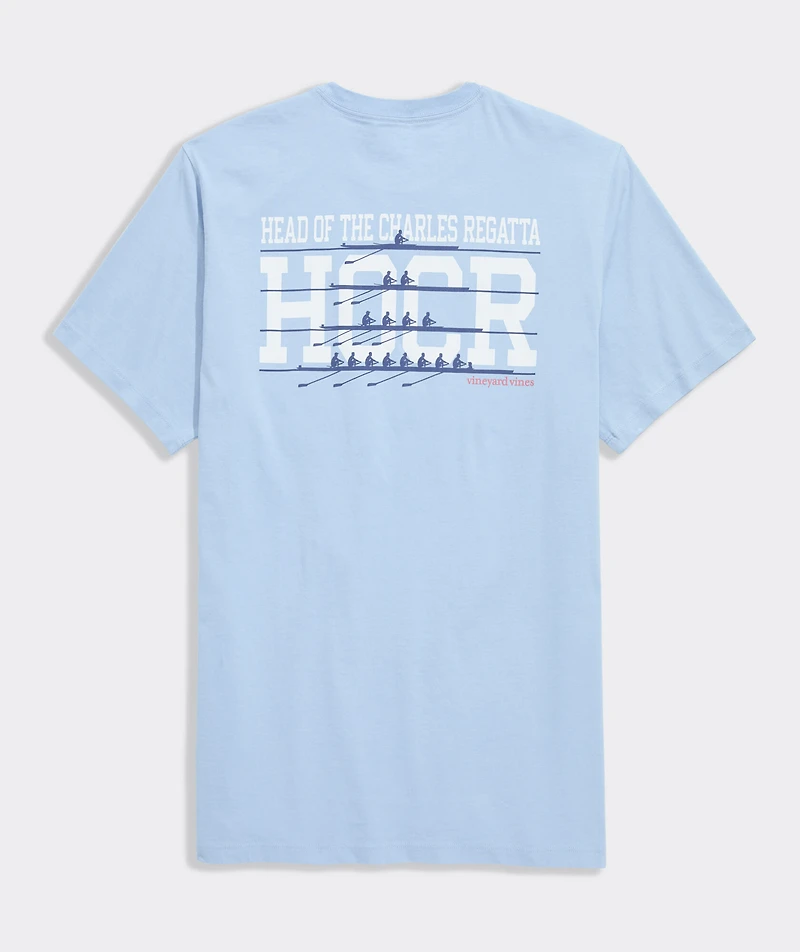 Head Of The Charles® Rower Stack Short-Sleeve Pocket Tee